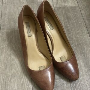 Cole Haan brown leather pumps 7